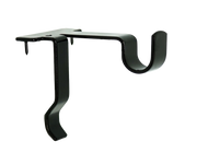 Single Center Support Curtain Rod Bracket