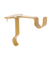 Single Center Support Curtain Rod Bracket